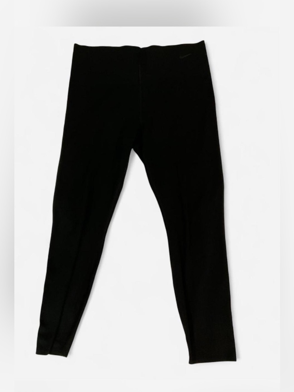 Women's Nike DriFit Black High-Rise Performance 7/8 Leggings
